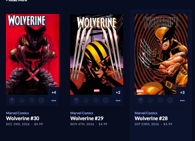 FunctionallyInc's tweet photo. @kazoodingus @Ph0tonboom I regret to inform you, that I was mistaken, and what happened was that wolverine was in a weird brief hiatus, and Saladin Ahmed's wolverine run is still continuing, until at least partway through next year, if not longer... https://t.co/juhBEJS5oo