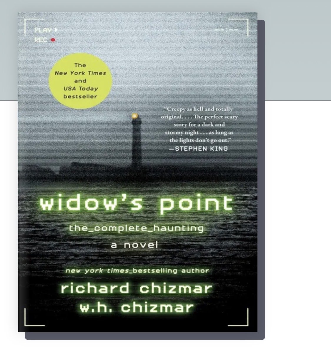 boleybooks's tweet photo. Tackle the TBR π€π
#boleybooks #widowspoint #richardchizmar #frostbuddy #bookbrew #bookbeast #bookbuds #bookclub #letsread #netgalley
ππThereβs a Frostbuddy discount portal available for you in my linktree. https://t.co/AuCJKjGdd7