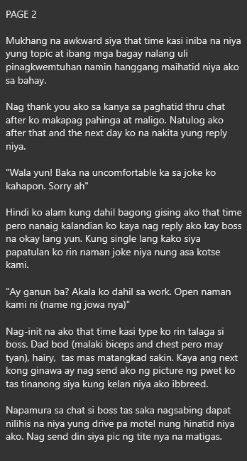 AlterOfan83223's tweet photo. Hindi daw "kabit", sabi ni Boss. "Work Husband" daw ang tamang term.

Pages 1-3
Sender: Work Husband

#ConfessionOfanAlter1051
#Cheating #Officemate https://t.co/jS70I6dhd6