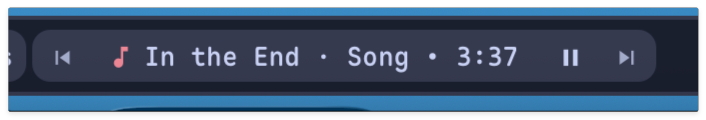 hanipcode's tweet photo. asking gpt to made myself a music app that connect to my youtube music account that live in the sketchybar

how it can even achieve that it is beyond me, brother how can you not have fun in this era of code abundance. https://t.co/aAziPn98jH