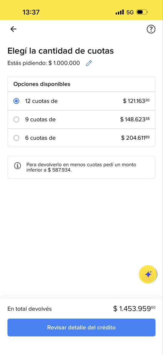 _fmponce's tweet photo. Ayer vi en crónica que le tiraban mierda a mercado pago x las tasas de interés en los préstamos, pero de los bancos ni hablar no? Encima mienten con que tiene una tasa de 400 y pico y nada que ver. https://t.co/ongTQB1Ano