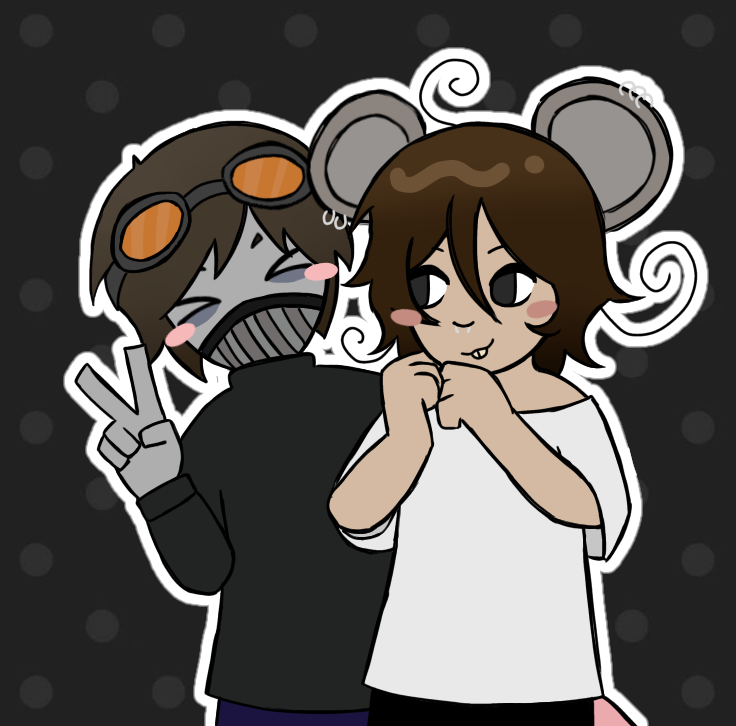 Hatchettlover's tweet photo. my ticcimars <333 art trade with @PROXY_PRINCESS https://t.co/jaFca5JMzI