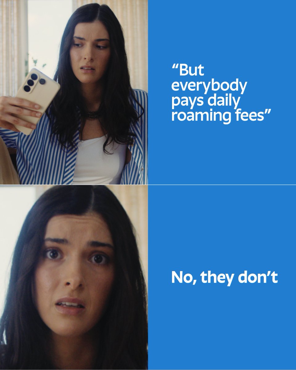 FreedomMobile's tweet photo. Say no to daily roaming fees. Get a  plan with roaming included. No hassle, no end of trip surprises. https://t.co/VtgA4sLisz