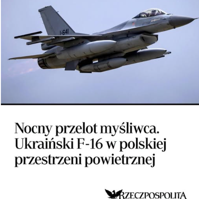 BalliMarzec's tweet photo. W czwartek nad Polską pojawił się myśliwiec #Ukrainy
Mógłby zrzucić bomby na Polaków i zwalić na #Rosja 
Dlaczego nie został zestrzelony i dlaczego narażali Polaków? https://t.co/z1PDvD3jAZ
