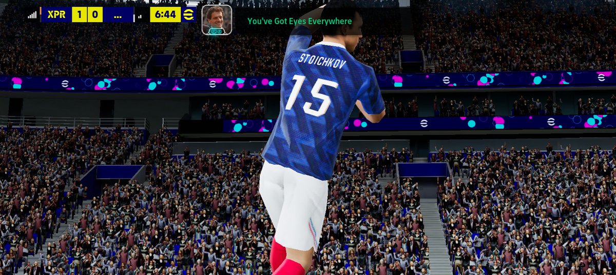 dr_edminem's tweet photo. I decided to try my f2p lost players, then I remembered My legend Hristo Stoichkov, 2 matches two goals 🔥🔥 ogs do u remember having any of them still? 

#efootball #イーフト https://t.co/xtVuAsMwK7