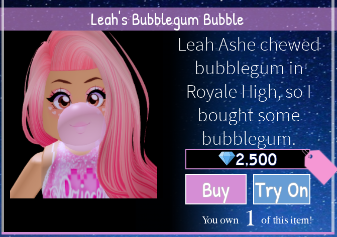 DaoHarmonyMusa's tweet photo. i think Royale high should rename or remove these items.
The bear ears were not her idea they were Megans.....
oh and take the badge away too.... nobody needs that https://t.co/ULH83FPsTn
