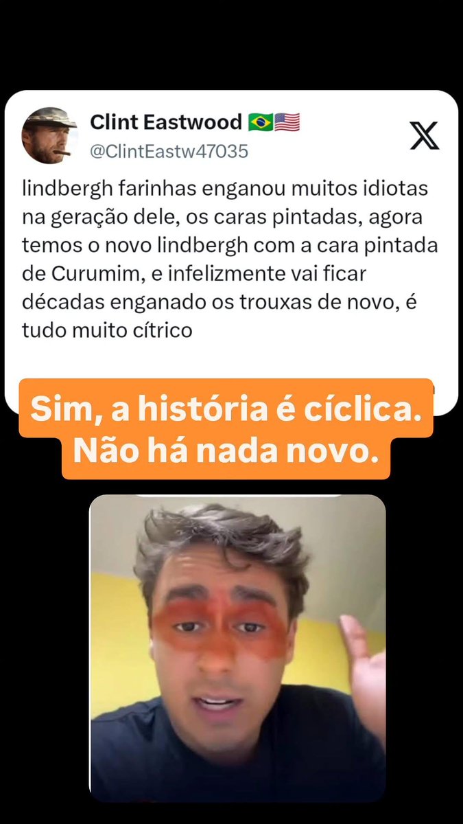 euAnneAlmeida's tweet photo. @94tome14 😂FALHOU EM DESCOLAR DO BOZO sem perder os eleitores do Bozo
🚨MBL 2.0 turbinado pelo MKT do Marçal
👉Vc precisa ser muito mané p cair 2x no papinho dos Malandros da creche
🇧🇷 Bolsonaro só tem os filhos e o Povo.
LEALDADE não prescreve.
MG🇧🇷 vote CAPOREZZO https://t.co/BbkE11lFDC