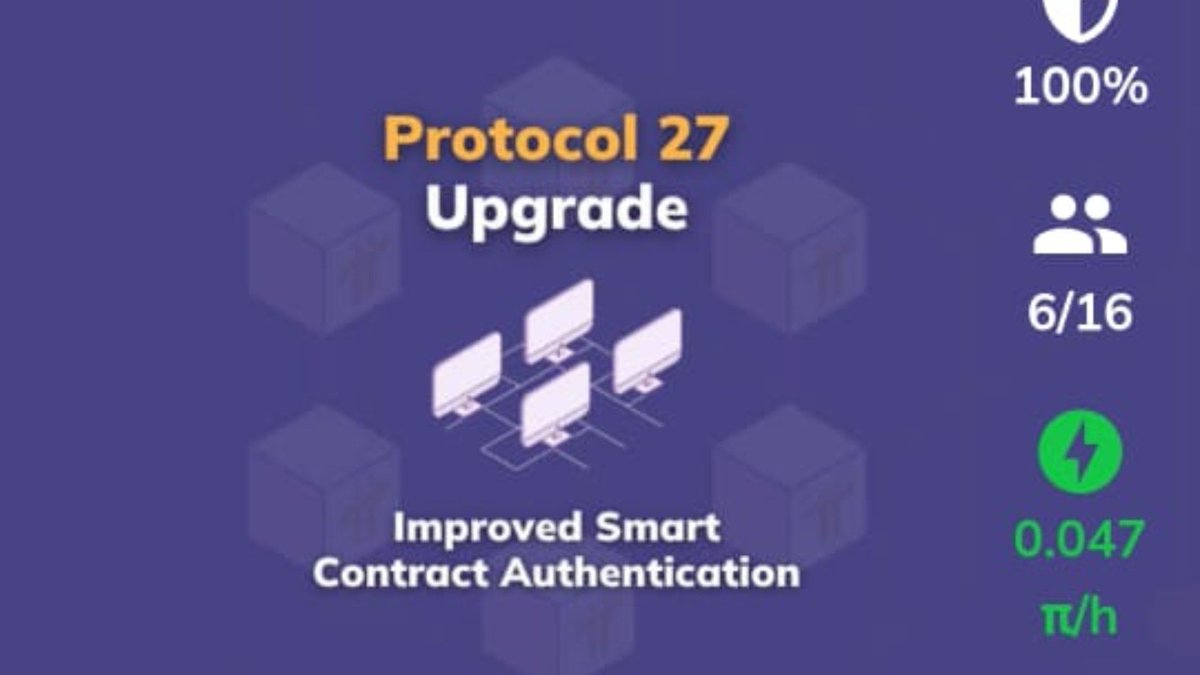 WoodyLightyearx's tweet photo. The @PiCoreTeam just announced that the target date for the Pi Mainnet upgrade to Protocol 27 is September 15.

Guess what else is happening on September 15? The Senate vote on CLARITY ACT 🙂 https://t.co/ODimxEfBNh