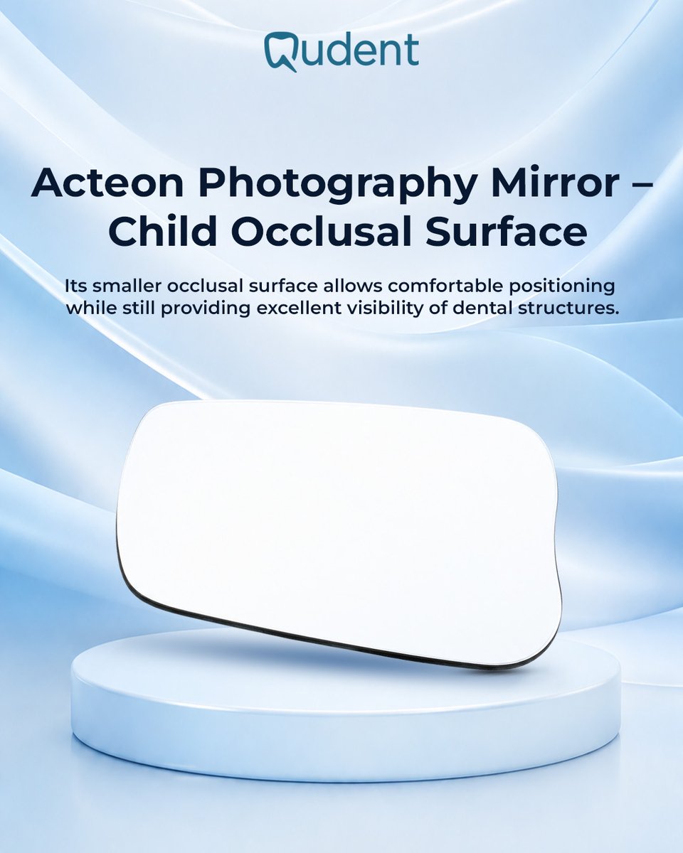 qudentuk's tweet photo. Capture every detail with precision! 🦷✨ The Acteon Photography Mirrors range supports clear intraoral photography for various clinical needs. 

Enhance your workflow today! 🛒 Explore more: https://t.co/nDccBeww5q

#Qudent #Acteon #DentalPhotography https://t.co/IuN5mxmG3j