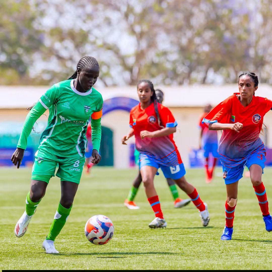 JWsports1's tweet photo. Recap: Yei Joint Stars (South Sudan) cruised to a 3-0 won over Denden FC (Eritrea) courtesy of an early Wani strike and a second half Aluka brace in the #CecafaWCL opener. https://t.co/jpAUch4TfH