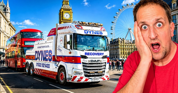 DAFTrucksUK's tweet photo. Trucker Tim joins Harry from Dynes Motor Group as he tackles bus recoveries in the heart of Central London with his DAF XF 530. 🚛
Watch Tim's full video: https://t.co/MVeGORmzkM
#HeavyRecovery #Wrecker #Truck #BusRecovery #DAFXF https://t.co/r4Xlko2kAi