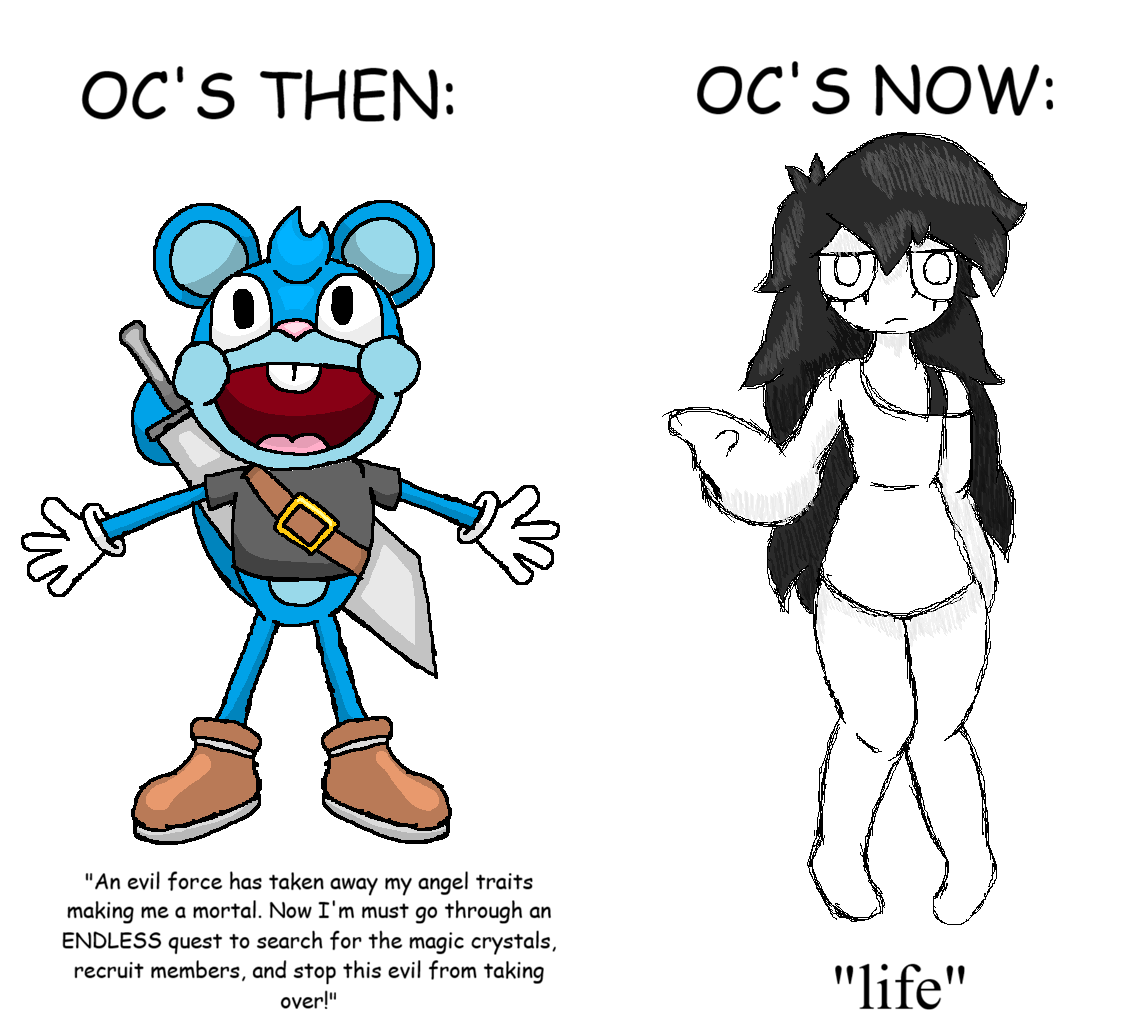 YourOCWeight's tweet photo. They don't make OC's like they used to anymore 😭 https://t.co/IdKECOmZh2