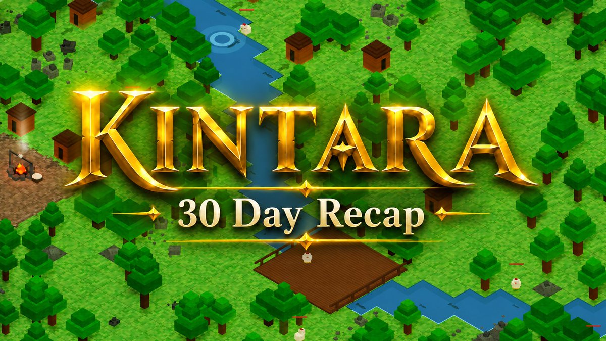 PlayKintara's tweet photo. Kintara 30 Day Recap ⚔️

🌎 KINS holder benefits launched with XP boosts, additional storage, daily rewards and more utility

💰 Kintara marketplace volume surpassed $1.5M

🏜️ The Dunes expanded with Dunes South, full-loot PvP, King Scorpia and deeper combat

🛠️ The entire new-player tutorial was rebuilt, making onboarding clearer, faster and more seamless

📈 The marketplace evolved with price charts, floor sweeping, sales history and improved filters

✨ Mount Gilding went live, burning ~4,000 mounts in its first 48 hours

🎣 Fishing expanded massively with new fish, gear, rafts and rare drops

🐬 New mounts, pets, cosmetics, collectibles and chase rewards continued arriving across the game

Read every update in detail here 👇
https://t.co/jtDzF7Fs6D