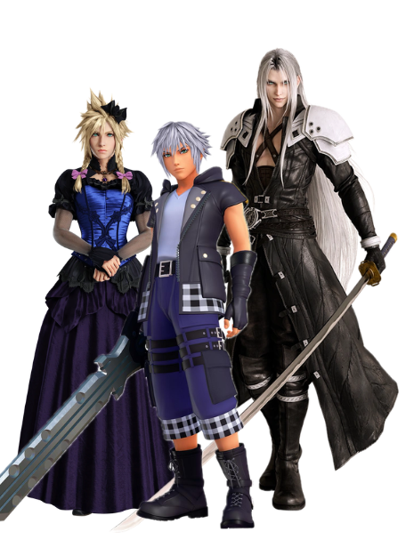 JuicyKaraage1's tweet photo. Cloud and all his kids 😊

#FF7R #KingdomHearts https://t.co/gXXgKG5fyc