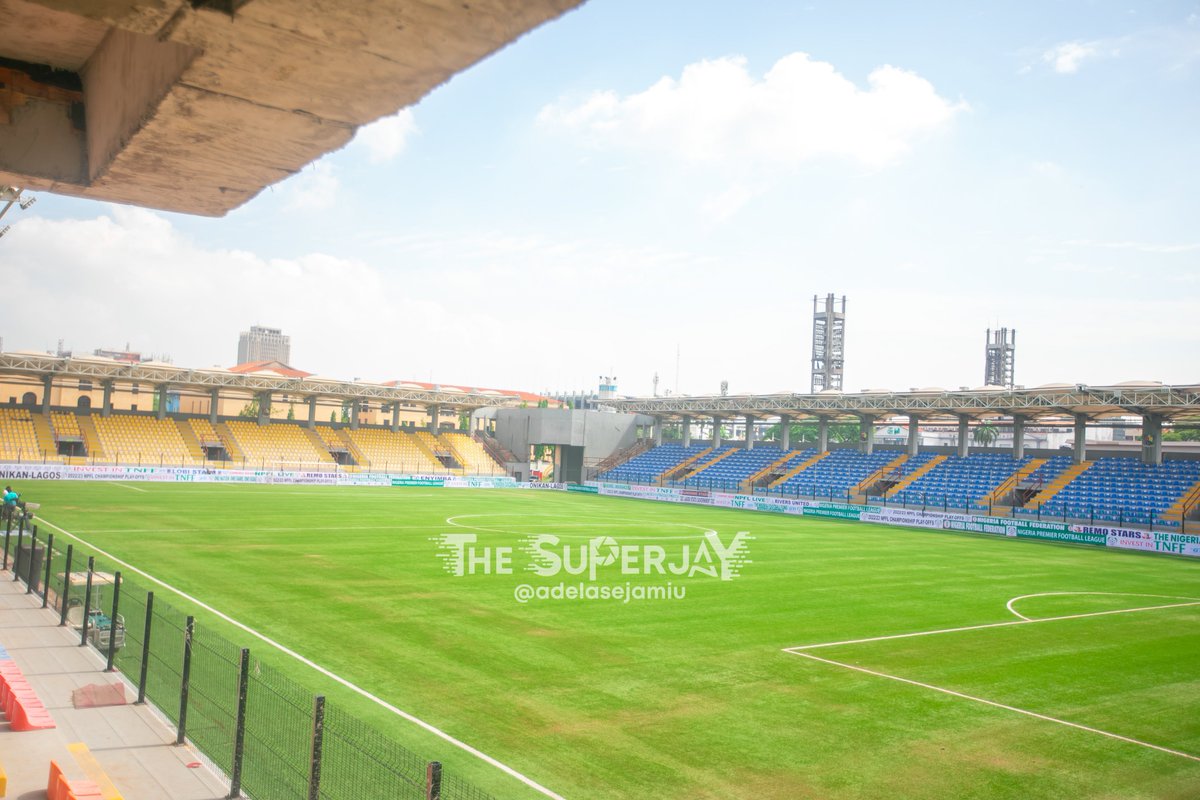 adelasejamiu's tweet photo. 7 teams to use Onikan for this season
3 NPFL (Sporting Lagos, Ikorodu City, Inter Lagos)
2 NNL (Smart City, Eko United)
2 NWFL (Danaz ladies, FC Robo)
Pray for Onikan.
God bless Lagos State.
#NPFL27 // #NN27 https://t.co/tK9GaqZDZu
