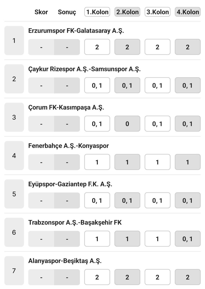 hepbi60's tweet photo. 3 te 3 le başladık. Bakalım hayallerimizin içine ilk hangi haysiyetsiz takım edecek 😂😂
#Sportoto #SporToto #Kupon #Tahmin #Futbol #Analiz spor toto https://t.co/50Ld210GPE