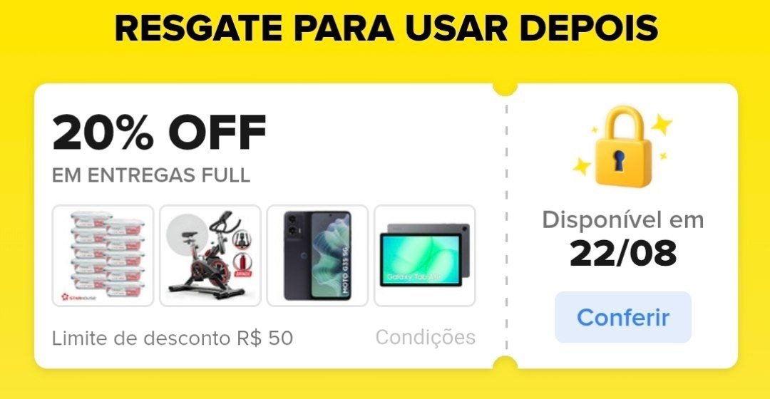 911Literatura's tweet photo. 🚨 CUPOM de 20% OFF no Mercado Livre 🕝 Resgate agora para usar a partir de MEIA-NOITE!

➖ Acesse o Mercado Livre pelo nosso link: https://t.co/pVp3FIgKkP

1️⃣ Clique em "Mais" na parte de baixo do app
2️⃣ Depois "Cupons relâmpago do 9.9"
3️⃣ Resgate o cupom de 20% OFF https://t.co/IpqWA88aCB