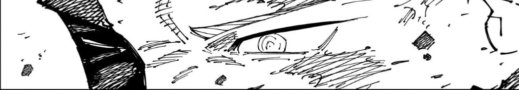 BiasYujiFan's tweet photo. I think one of my favourite Panels in all of JJK is this shot right here whenever we see Yuji's eyes after Sukuna denies his offer and calls himself a "Curse" https://t.co/TT4yZo9Sbu