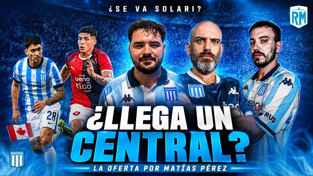 RacingManiacos's tweet photo. #NocheALoRacing 📻

Desde las 20 horas prendete a un nuevo programa de @RacingManiacos por #Youtube.

Temas del día

- #Racing sigue en mercado 🔥

- La oferta por Matías Pérez ⚽

- ¿Se va Solari? 🤔

👉 https://t.co/ZSYFu7jIDd https://t.co/JZHO4BHqwc