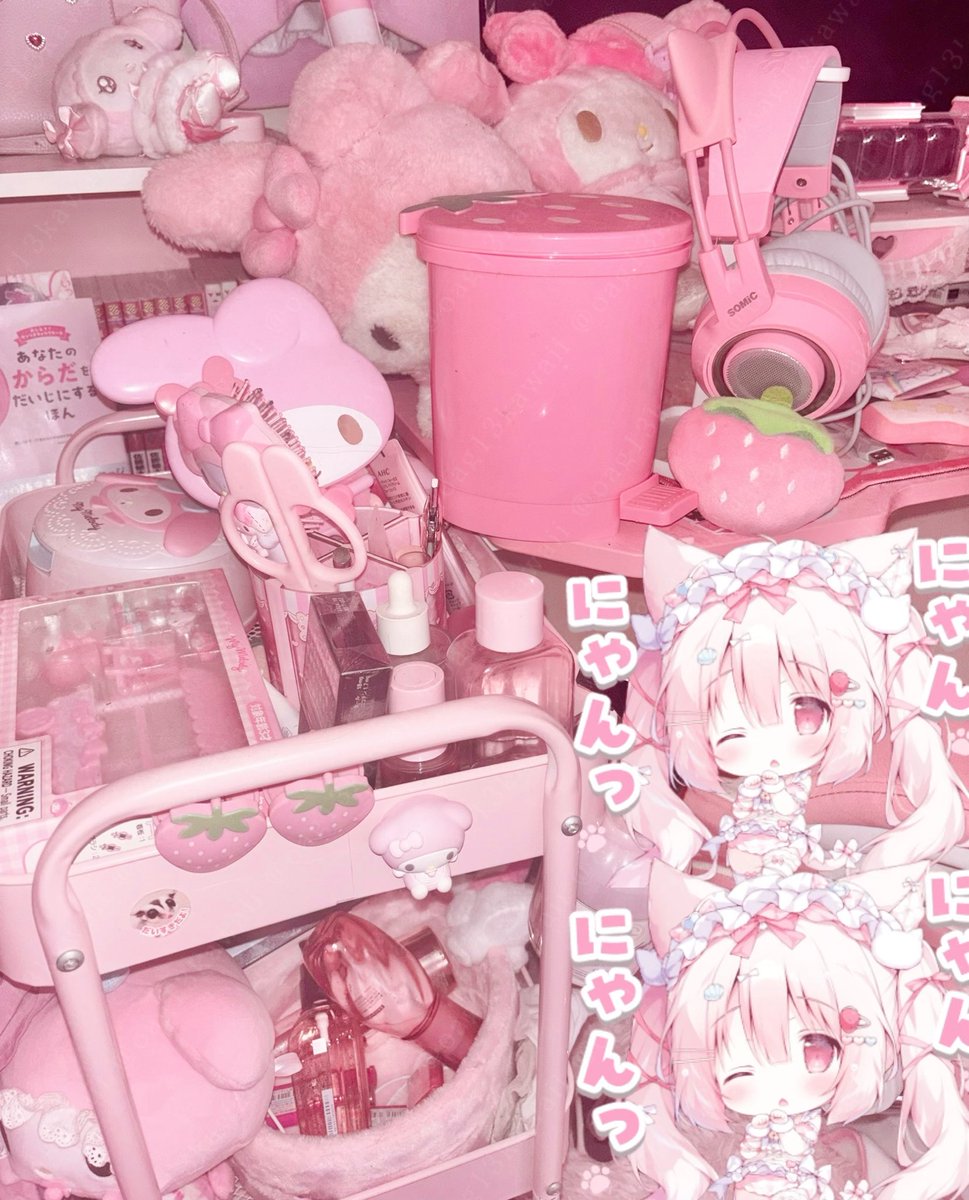 Oag13kawaii's tweet photo. ピンクに囲まれて生きてます🐰💮🎀 https://t.co/Nv2x1Py1CC