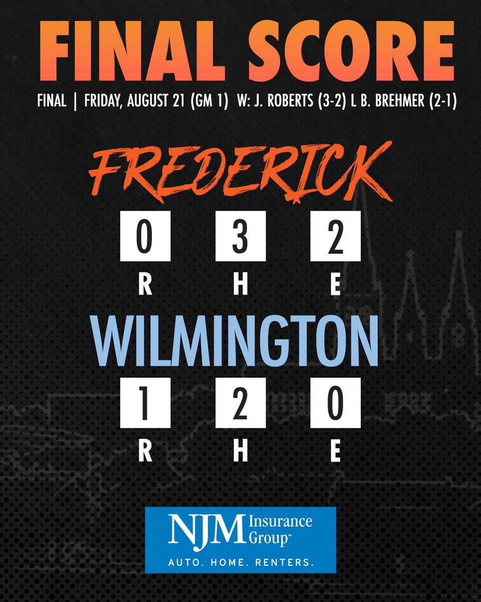 FrederickKeys's tweet photo. The Blue Rocks walk it off in game one. 

Game two begins at 7:15. 

#Birdland https://t.co/PwcDT2q56l