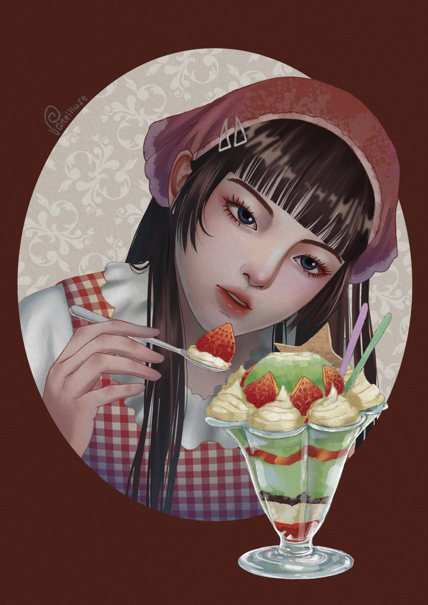 paneillust's tweet photo. Sugar rush🍨

#OC #digitalarwork #artwork #illustrationㅤ https://t.co/RrxPNahZrW