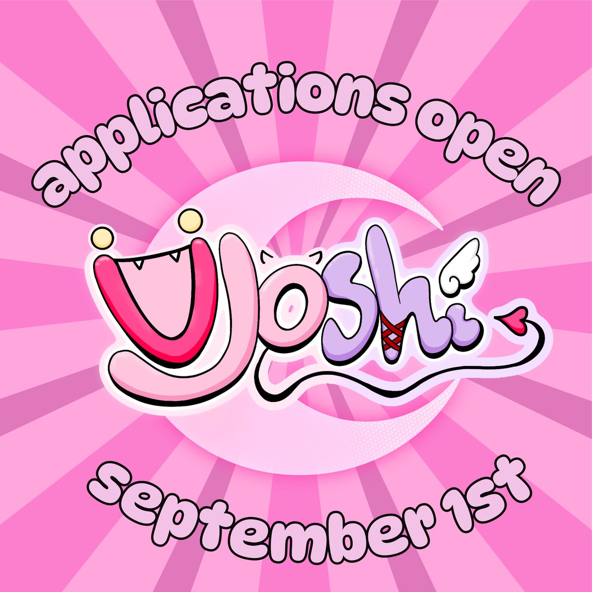 VJ0shi's tweet photo. Applications for VJOSHI officially open on September 1st!!

Will you consider applying?💗 https://t.co/VFx3W2mT2Z