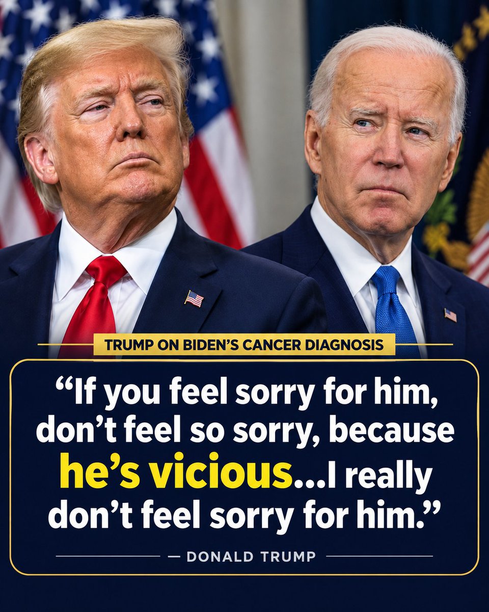 MichelleMaboc's tweet photo. "Joe Biden is Vicious"_Donald Trump

Isn't this so inhumane?Do you agree with Donald Trump remarks on Joe Biden?
🅰️Yes
🅱️No
Be honest! https://t.co/4OxL6Vp1Ux