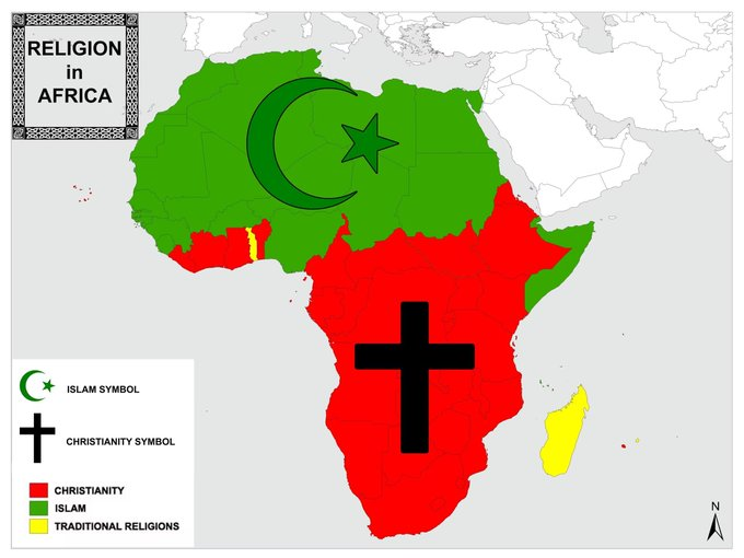 12156565's tweet photo. The Truth
Then everyone wanted the resources of Africa.
---
Now the Religion dividing Africa to a point of eternal warfare, unless islam &amp; christianity can agree to disagree or be removed all together.
2026

Trying to build in new world.
#Christianity #Church #Christ https://t.co/tcsDQhZHgq