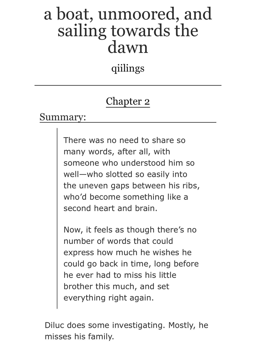 killuvrse's tweet photo. after a very very long year ... the second chapter is finally up !! diluc tries (and fails) to stay skeptical, kaeya tries (and succeeds), and crepus has a long overdue conversation with his son. 

#ragbros https://t.co/g4OpKZozBS