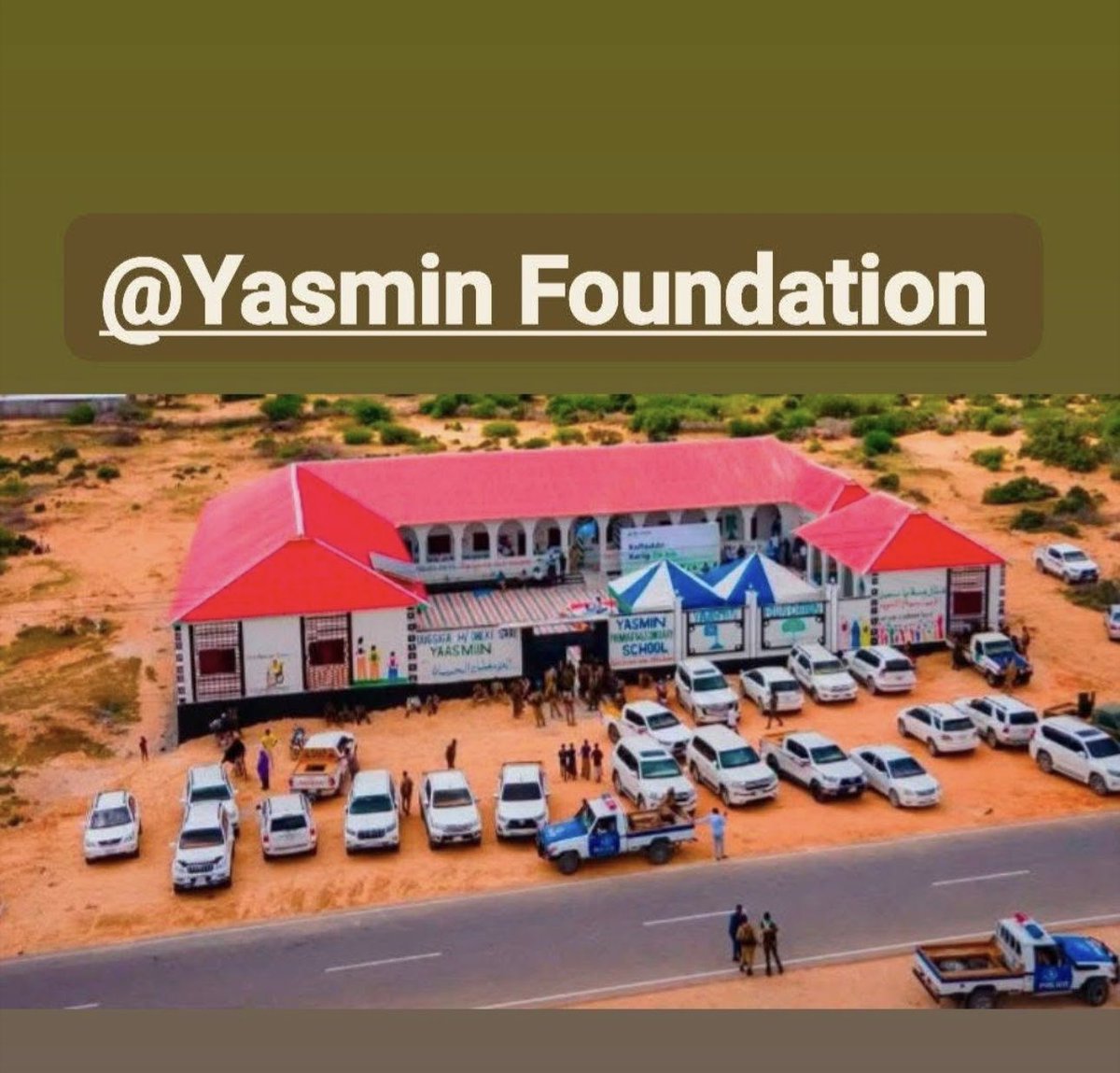 bosscaato11's tweet photo. Yasmin Foundation
Jimco aad u wanaagsan
Xafladda Xarig-Jarka Iskuulka Hoose Dhexe iyo Sare ee Yasmin.oo dadka bahida gaarka ah wax lagu baro ilaaheey Ajir hakaa siiyo my friend 

#YasminFoundation #HopeForSomalia
Amb Mohamed Ali Nur 🇸🇴 https://t.co/QOAfxIfVkm
