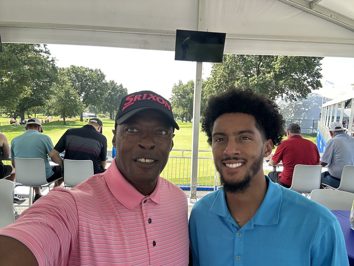 2FIVESPORTS's tweet photo. Me and my son Marco at the @AHChampGolf1 
Thank you AdventHealth for the invite! https://t.co/e2WP7T0zWq