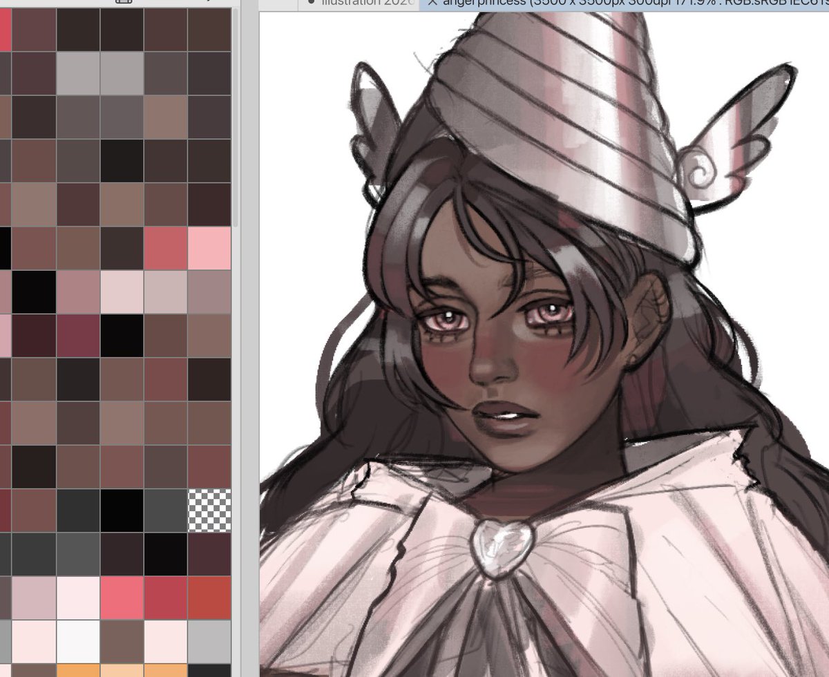 XANHism's tweet photo. how do u paint metallic surfaces hmm #wip https://t.co/0UIXeKokwL