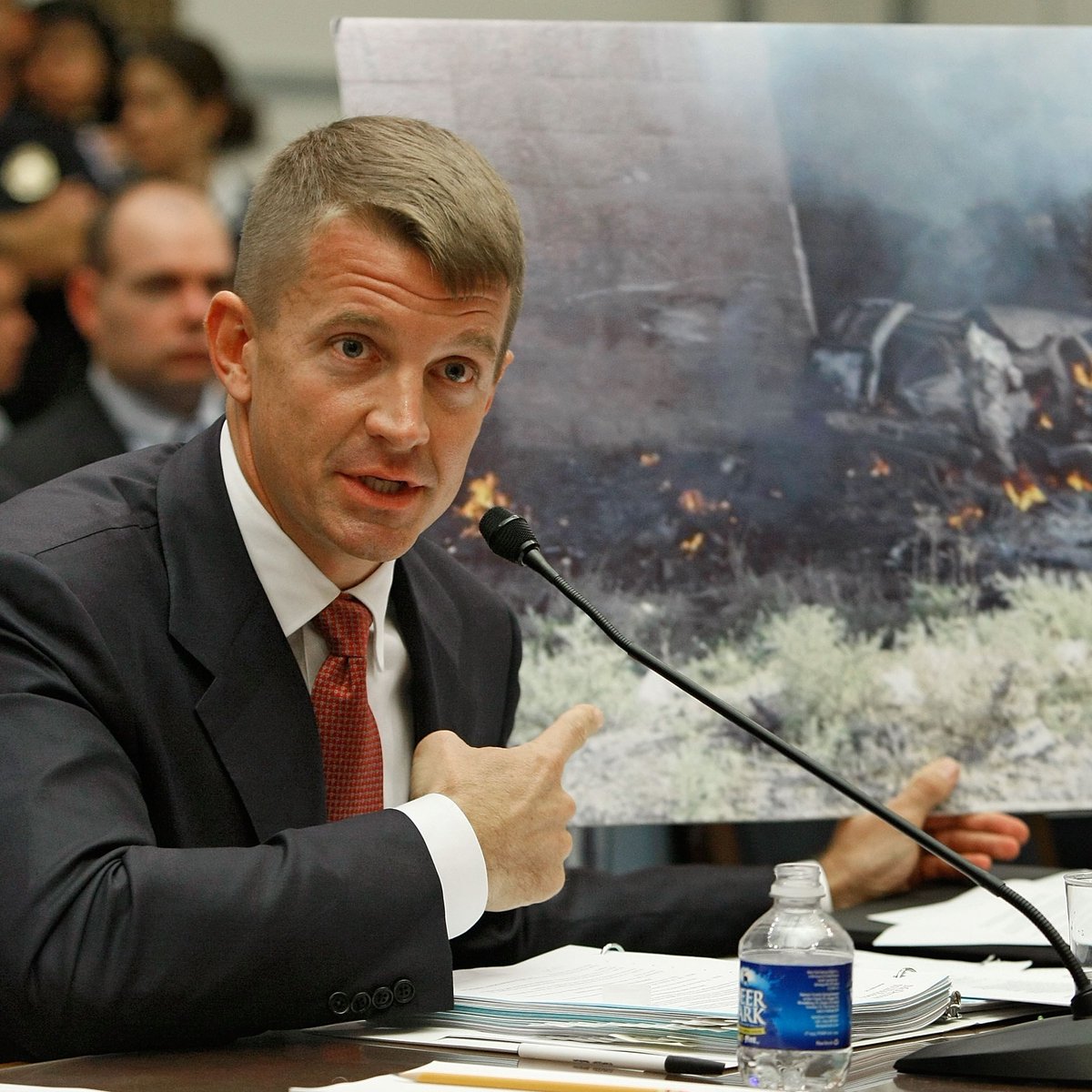 IntCyberDigest's tweet photo. ‼️ BREAKING: Blackwater founder Erik Prince launched a company selling air defense by subscription to protect data centers, military bases, shipping lanes and refineries.

The founder has launched Vectus Air Defense Systems — jammers, cannons and interceptors sold as-a-service to owners of critical sites. Drone-swarming firm Swarmer holds a 20% founding stake.

Prince says customers need to "take the protection of critical assets into their own hands."