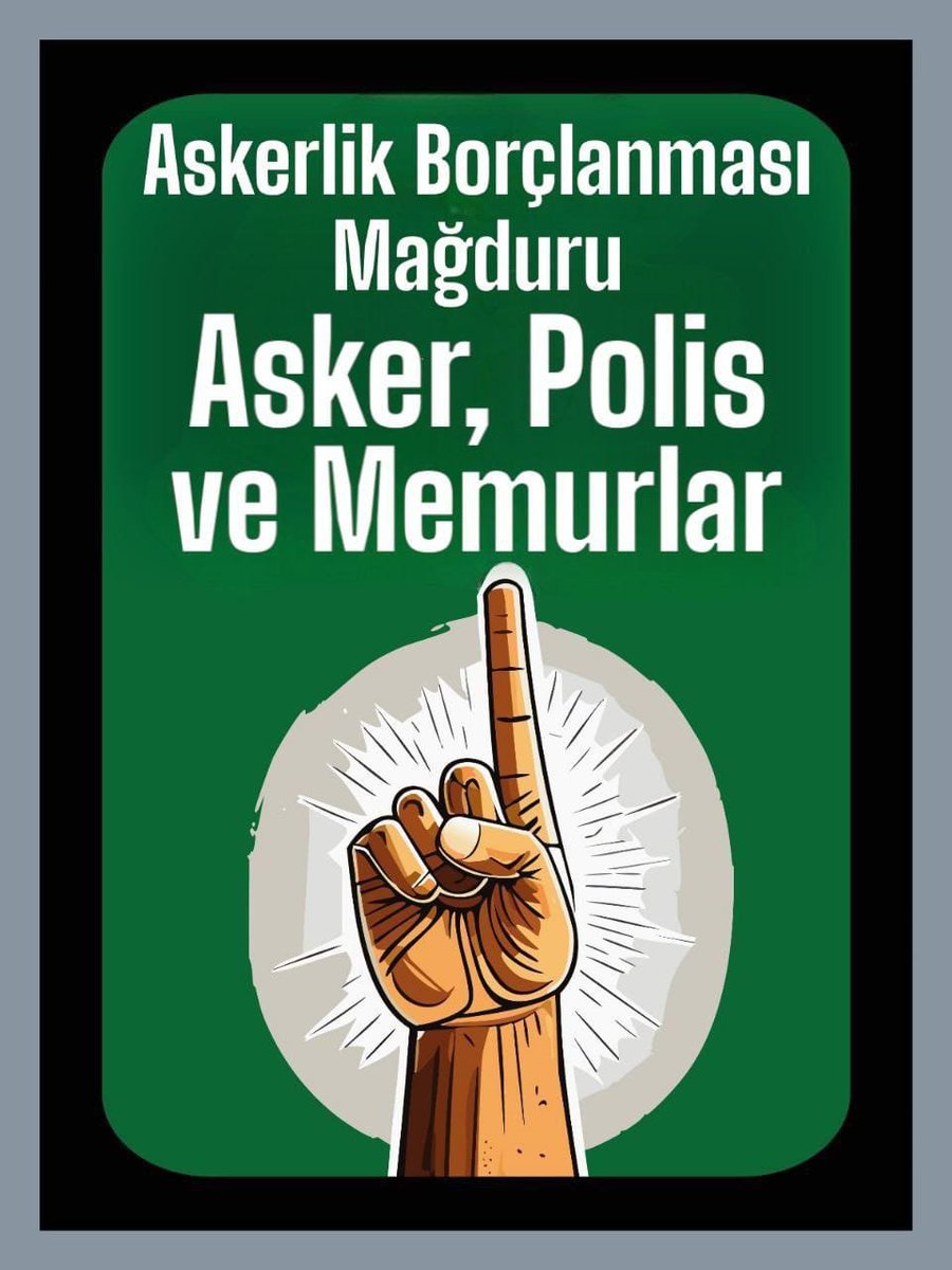 eragan55's tweet photo. @ozgurerdursun Devlet büyüklerimizden;
#AskerlikBorçlanması ile İşçi, Esnaf ve Çiftçi kardeşlerimize verilen sigorta başlangıcını geriye çekme hakkının Polis, Asker ve Memurlara da verilmesini talep ediyoruz
@RTErdogan
@dbdevletbahceli
@isikhanvedat
@Akparti
@MHP_Bilgi
@iletisim
@csgbakanligi https://t.co/B14PhdmE4e