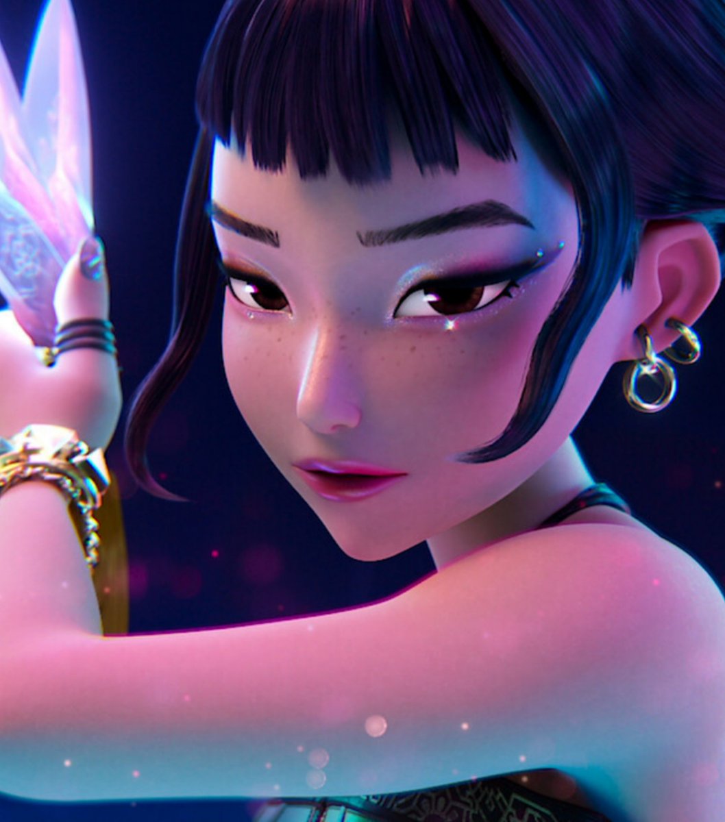 CartoonsOTMoon's tweet photo. Hoy es el cumpleaños de Zoey de Kpop Demon Hunters. 🎉 https://t.co/8XuyugVlZN