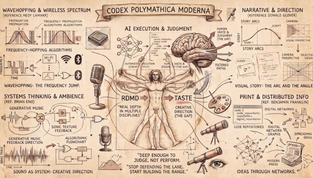 CommArts's tweet photo. .@RGA's Mauro Alencar on why polymaths will shine in the age of AI. https://t.co/4aUz3biZKT https://t.co/TvCim4USmI