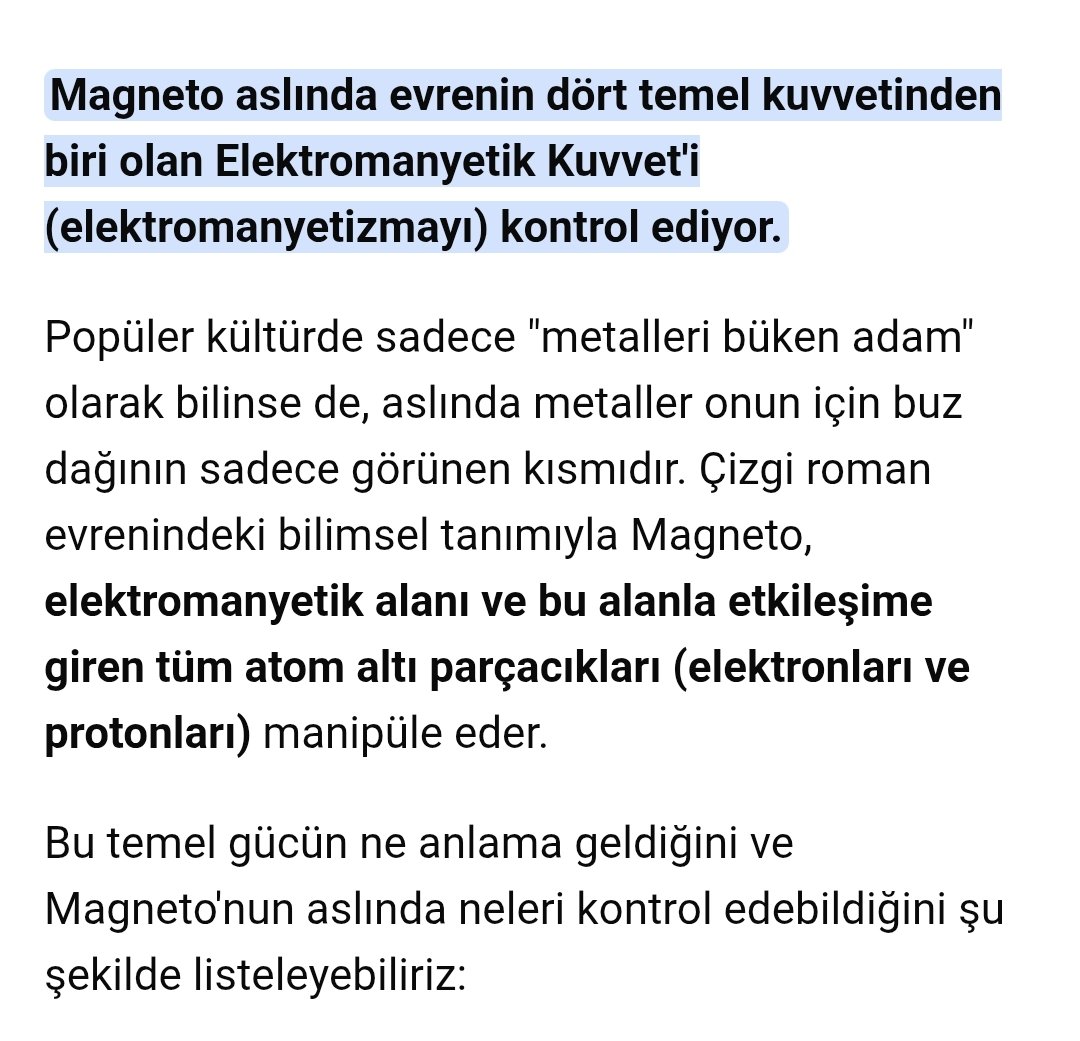 Mustafa91955111's tweet photo. @spideymsn Mahneto Bu haliyle bile Thordan dayak yermiş. https://t.co/HeNAxsPoiz