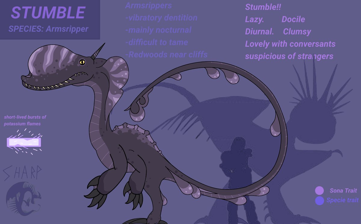 Samandoma's tweet photo. #howtotrainyourdragon #httyd #httydoc #oc #dragonoc #schoolofdragons
Stumble the armsripper! (Oc specie too) https://t.co/1a3ptoDbZZ