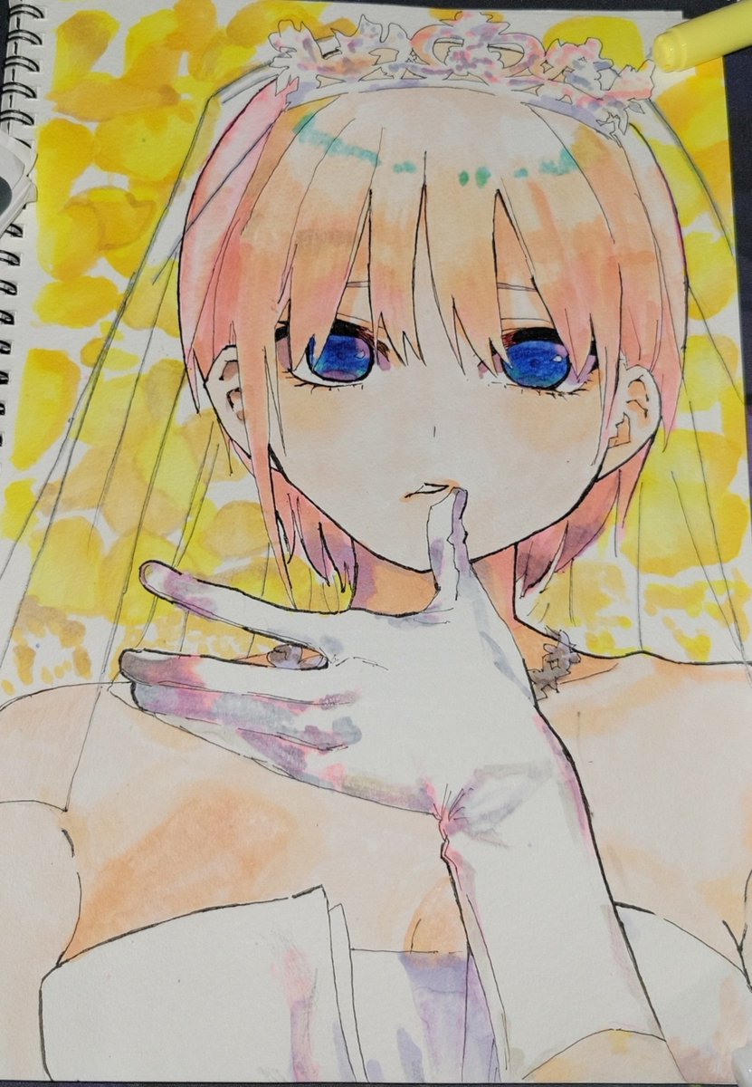 meytasomaldayo's tweet photo. 五等分の花嫁ハマってた…… https://t.co/uChWi5IyQe