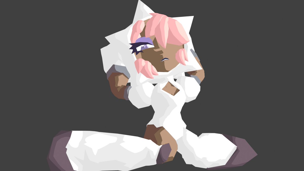 V_Incident's tweet photo. Nuevo modelo que hice, me gusto el diseño de personaje y simplemente decidí hacerla https://t.co/Fz3KXuqKTZ