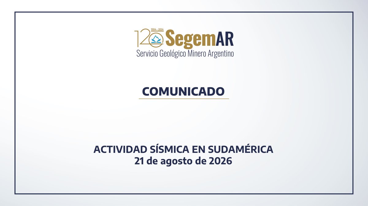 SEGEMAR on X