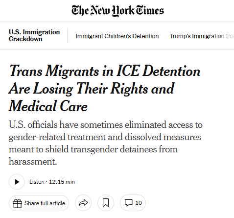 PolitiBunny's tweet photo. Crazy illegals no longer able to use taxpayer monies to grow boobs. 

Fixed it for you. https://t.co/URGlOeOxDz
