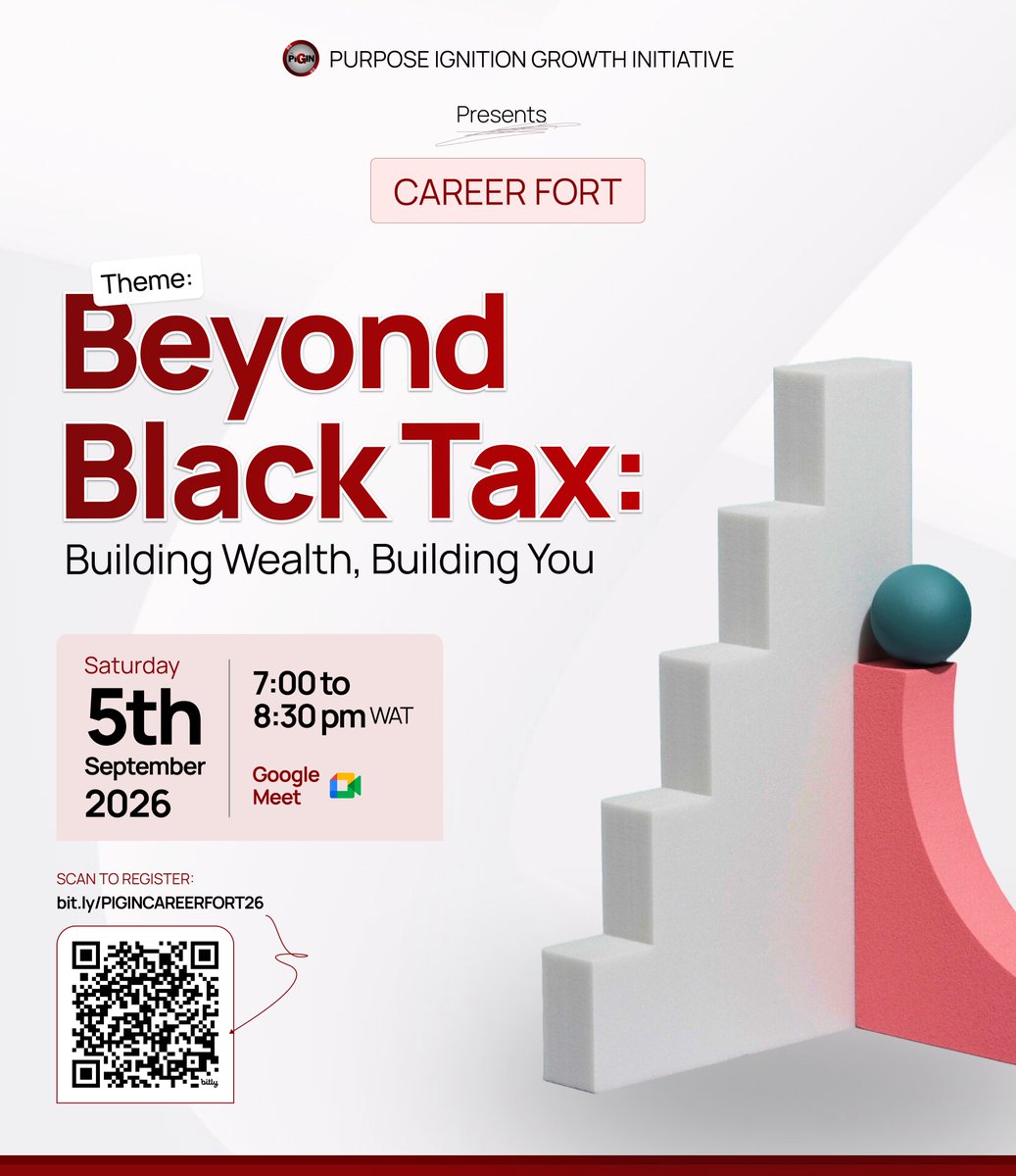PIGIN_'s tweet photo. "Aunty, please send me ₦5k."
”Big bro, school fees are due.”
"Can you help with this bill?”😭

And somehow… you’re building everyone’s future except yours. It doesn’t have to stay that way.

Join us for CAREER FORT as we talk about:

1/2 https://t.co/EP4w7cC9wT