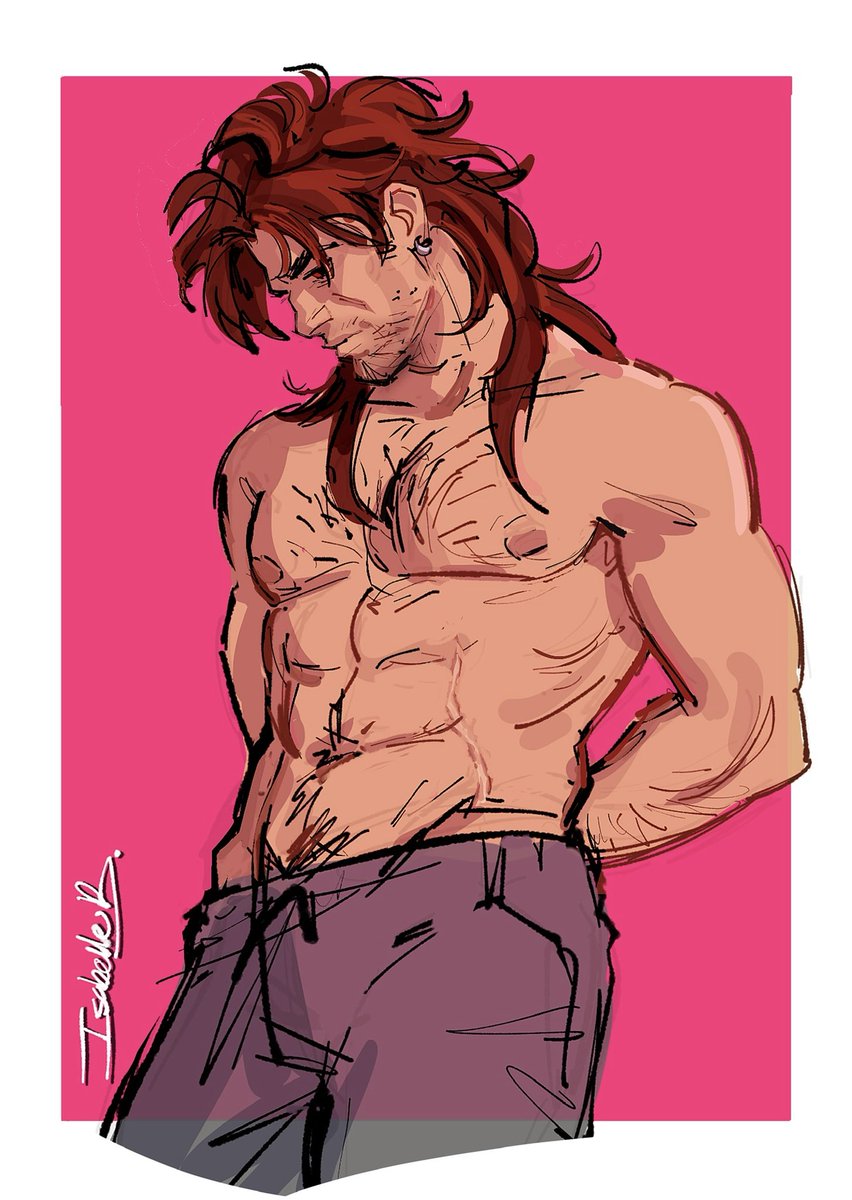 Isa_anartist's tweet photo. Totally not going to go insane having to wait months to see Gambit again.. I’m normal. https://t.co/BgxeWIwB0E