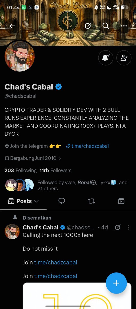 joyyeenn's tweet photo. @chadscabal I never got a penny, hopefully this will be a sweet start @chadscabal 🙏

DyKXLnLcGv581pNa8QNZzrGc3rjnnzRstRXFUGLzWVdx https://t.co/vOokwU3bBm