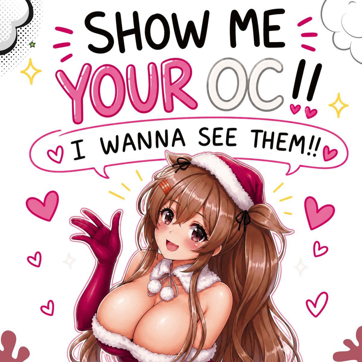 Art19Emma's tweet photo. EVERYONE‼️
Drop your OC! I’d love to see all your amazing characters 👀

✦ Follow me for more art 〽
✦ Like + RT this post 💕
✦ Drop your OC in the comments 🕊

#ShowMeYourOC #OC #ArtCommunity #DigitalArt #live2d #commissionopen #envtuber https://t.co/hbJlfnSLka