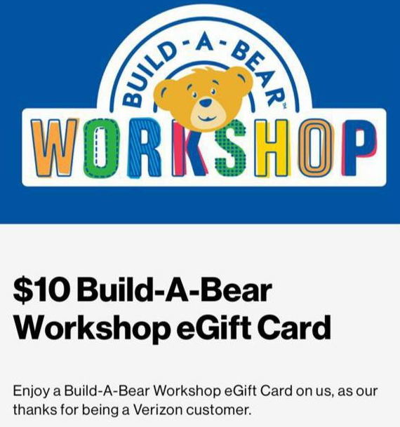 Pricerrors's tweet photo. $10 Build-A-Bear GC for Verizon Members (10 Minutes)

You know the routine... drops in their rewards app at 3PM ET   

Open the app, select Verizon Shine & claim the offer.

Comment WHEN you score 😉