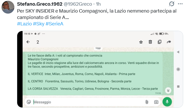 nocontextlazio's tweet photo. 👀Palese #COMPLOTTO https://t.co/fw9I6wGQAh