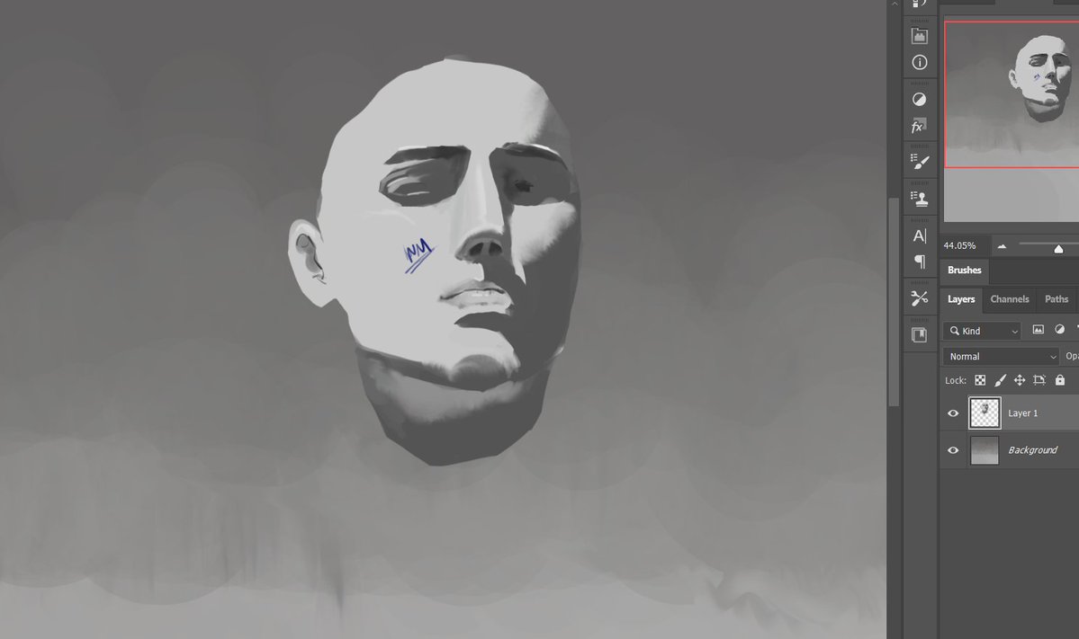 NimuArin_Studio's tweet photo. Another value study for the day #artmootsㅤ https://t.co/xYiEpXiFUE